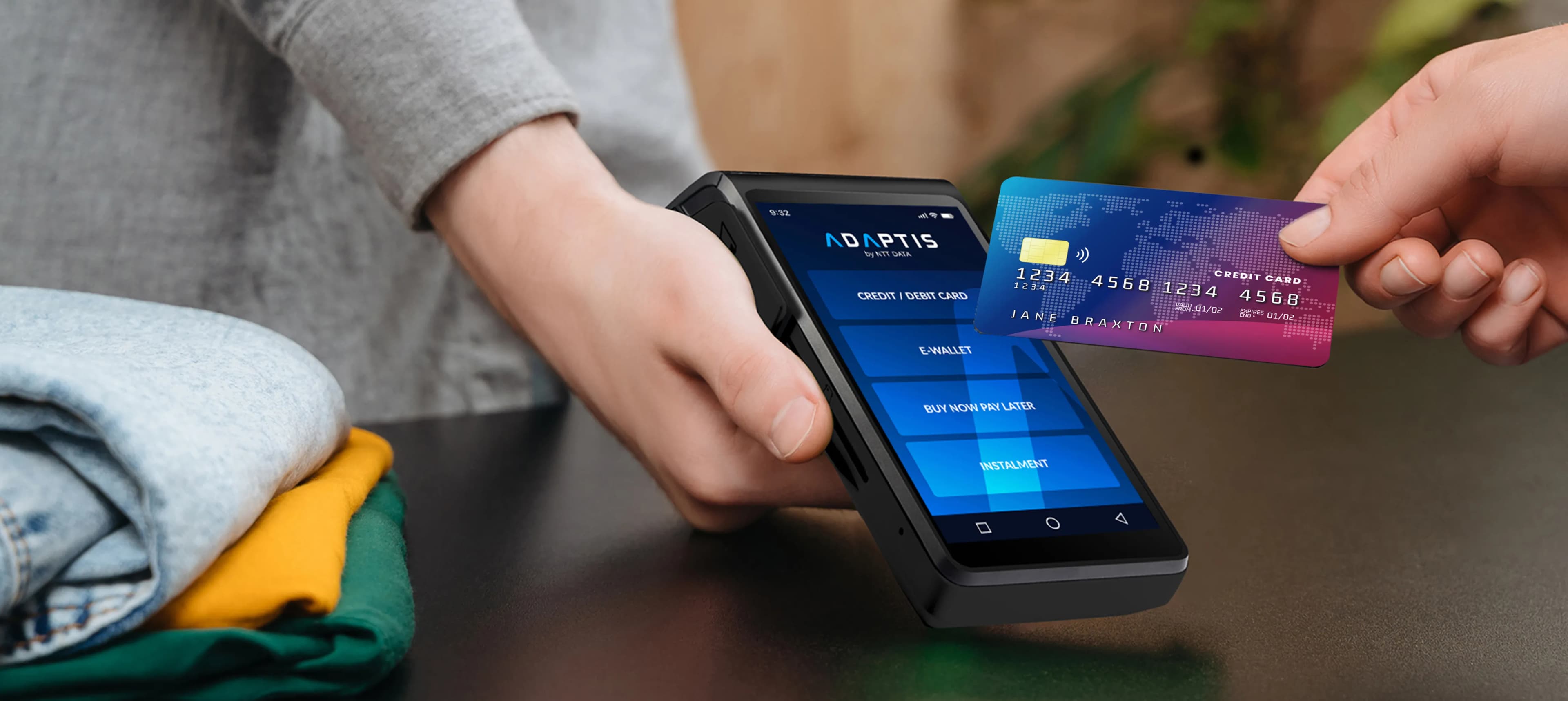 Effortless, Reliable and Secure 

In-Store Transactions